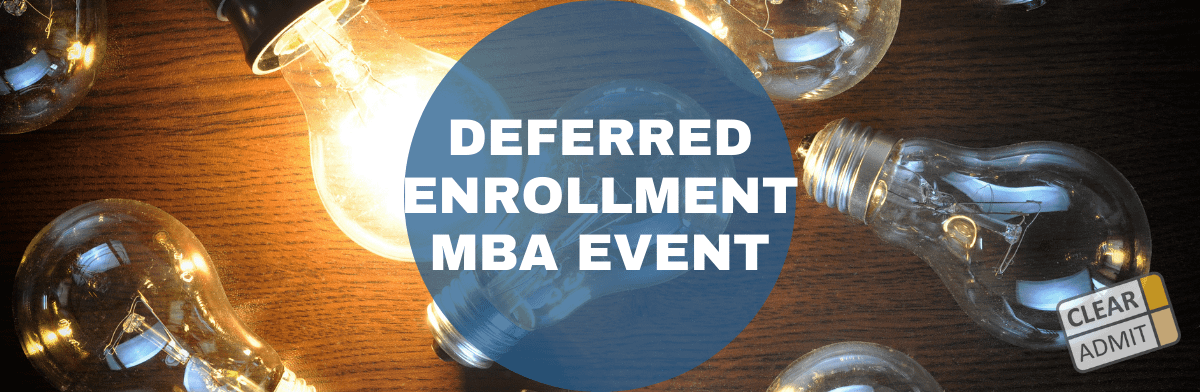 deferred enrollment mba