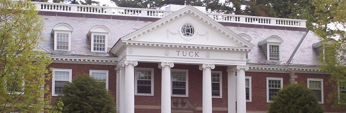 Dartmouth / Tuck MBA Interview Questions & Report: Round 2 / 2nd year Student / On-Campus