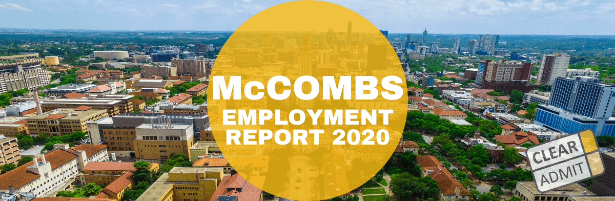 mccombs mba employment report