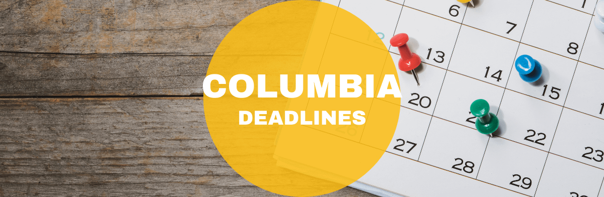 columbia business school mba deadlines