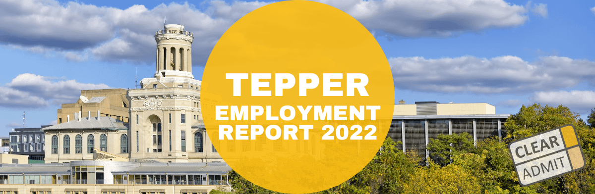 tepper mba employment report