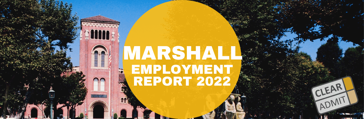 usc mba employment report