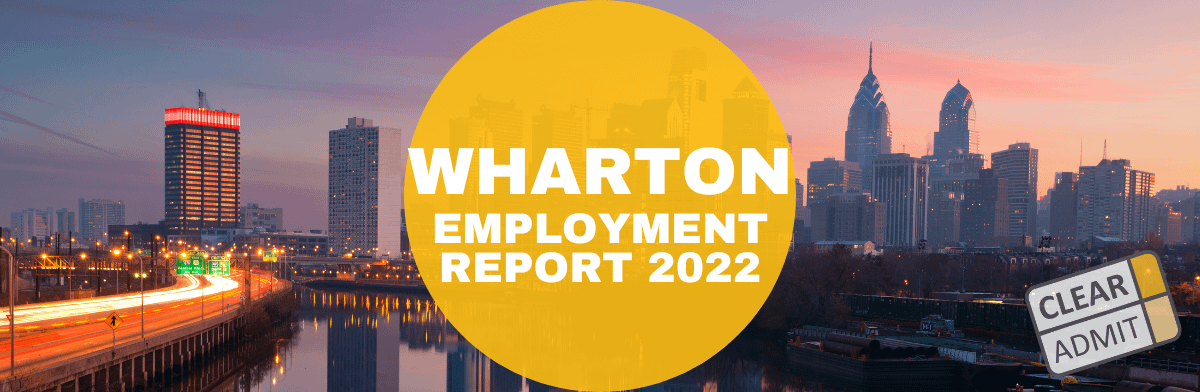 wharton mba employment report 2022